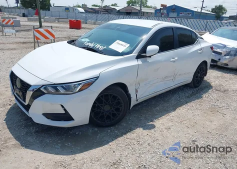 2021 Nissan Sentra Sv Xtronic Cvt из США, поврежденный, VIN 3N1AB8CV7MY309354